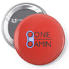 gone gamin logo Pin-back button
