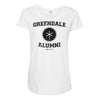 greendale alumni Maternity Scoop Neck T-shirt