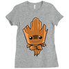 we are groot!! Ladies Fitted T-Shirt