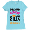 Class of 2017 Proud GrandMother Graduation Ladies Fitted T-Shirt