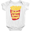 fries before guys Baby Bodysuit
