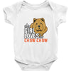 This Girl Loves Her Chow Chow Baby Onesie