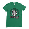 proud navy mom Ladies Fitted T-Shirt