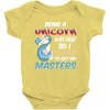 being a unicorn Baby Bodysuit