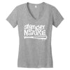 stranger by nature Women's V-Neck T-Shirt