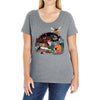 drawing some insects Ladies Curvy T-Shirt