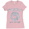 pugs not drugs Ladies Fitted T-Shirt