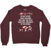mama bear message Crewneck Sweatshirt
