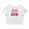 tweedle dee matching Crop Top