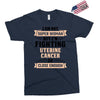 I am Not Super Woman But I'm Fighting Uterine Cancer So Close Enough Exclusive T-shirt
