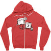 walking undodead Zipper Hoodie
