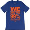 we are the 99% t shirt occupy wall street anti corporate greed black T-Shirt