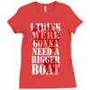 i think Ladies Fitted T-Shirt