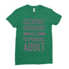 cleverly disguised Ladies Fitted T-Shirt