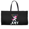 july born unicorns Weekender Totes