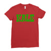 Kale Vegan Ladies Fitted T-Shirt