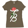 Tessa Brooks Rose Ladies Fitted T-Shirt