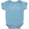 i'm confused no wait maybe i'm not Baby Onesie