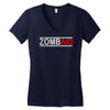 dead zombie Women's V-Neck T-Shirt