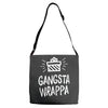 gangsta wrappa Adjustable Strap Totes