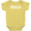 atheism   a non profit organisation Baby Onesie