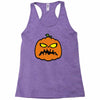 pumpkin zombie Racerback Tank