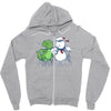 mallow titan Zipper Hoodie