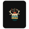 Hunting Season Retro Color 80s Style Mousepad