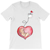Mom and Baby are Connected to the Heart T-Shirt