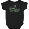 in science we trust Baby Bodysuit