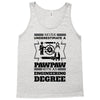 Never Underestimate A Pawpaw With An Engineer Degree Tank Top