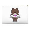 brown Accessory Pouches