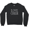 love cheer gold mixed media Crewneck Sweatshirt