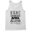 Born In April Tank Top
