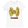 pie fighter Ladies Fitted T-Shirt