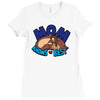mom knows best Ladies Fitted T-Shirt