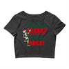 christmas cheer i thought you said christmas beer Crop Top