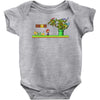 revenge of the turtles Baby Onesie