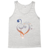 music expresses clef heart girls Tank Top
