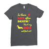 mans best friend Ladies Fitted T-Shirt