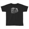 crate of records Toddler T-shirt