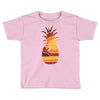 pineapple and beach Toddler T-shirt