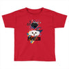 who loves papillon Toddler T-shirt