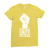 introverts unite separately in your own homes Ladies Fitted T-Shirt