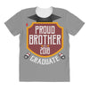 proud brother of a 2018 graduate. All Over Women's T-shirt