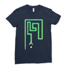 snake Ladies Fitted T-Shirt