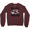 plays with trucks family matching Crewneck Sweatshirt
