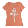 hunter s thompson Women's Triblend Scoop T-shirt