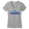 volleyball huntington high school Women's V-Neck T-Shirt