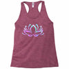 hologram lotus Racerback Tank